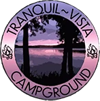 Tranquil Vista Campground Logo - Pembine, Wisconsin Camping